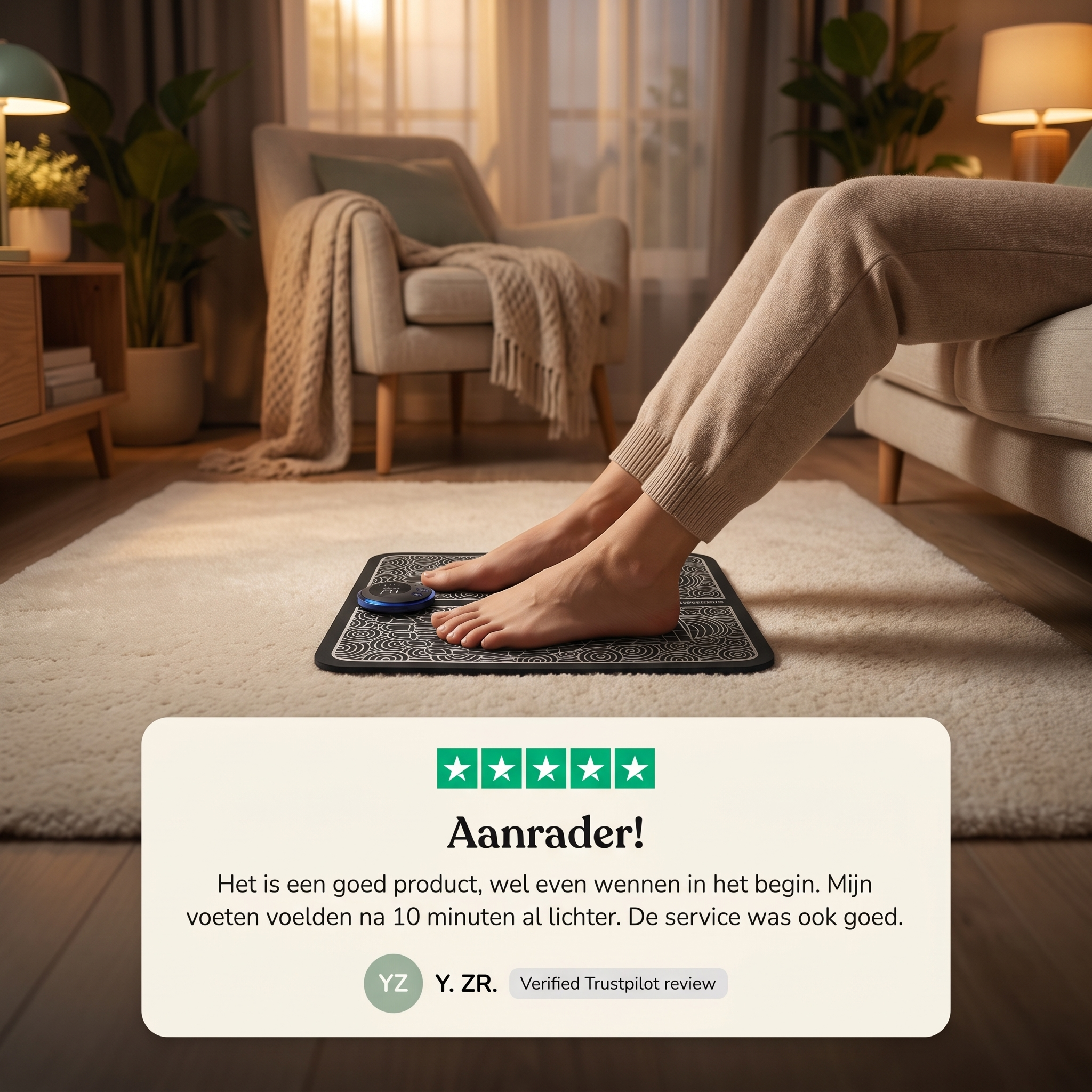 Elzaran™ Foot Recovery — DE OPLOSSING TEGEN ZWARE, VERMOEIDE VOETEN